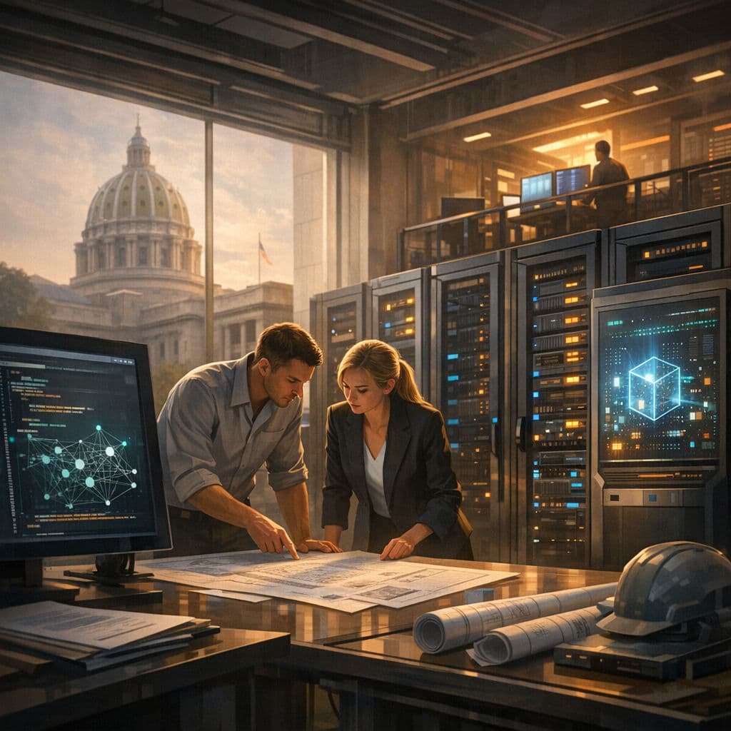 Pennsylvania Sets a No-New-Law Template for AI Data Centre Permits